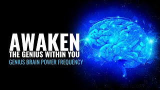 Brain Energizer Binaural Beats | Genius Brain Power Frequency | Awaken The Genius Within You | 60Hz