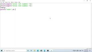 Python programing on 'sum, subtraction, multiplication and division' |
