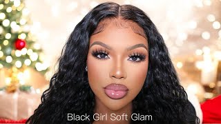Black Girl Soft Glam Makeup Tutorial Kaayladee