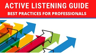 Active Listening Guide Coaching Training with #LouiseAnneMaurice