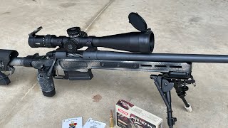 Bergara B14 custom, CARD SPLIT at 100 yards. Review WIN this Precision Rifle