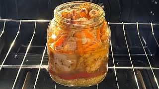 Now grandma is cooking pilaf in a jar! More convenient and tastier than before