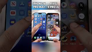 iPhone 16 Pro Max vs Pixel 9 Pro XL ⚡ SPEED TEST CHAMPION REVEALED! 🚀 #Shorts#viralvideo