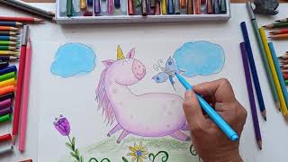 How to draw a unicorn | How to draw a unicorn Easy | Step by step | Drawing tutoria | Learn to Draw