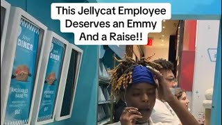 ￼ Jellycat Diner New York City. This employee deserves an Emmy! She is fantastic.