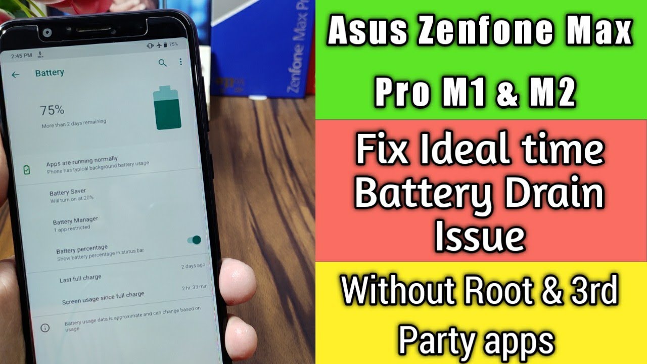 Solve Battery Drain Issue After 24th May Update | Without Any 3rd Party ...