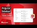 Angular Sidebar: The Ultimate Feature Walkthrough