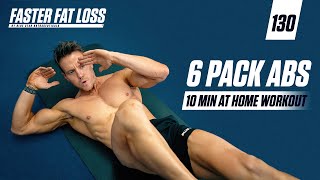 Lose Stubborn Fat: 10 Minute Home Workout for Six Pack Abs | Faster Fat Loss™