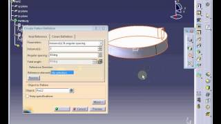 CLASS08 - CATIA - Rectangular & Circular Pattern