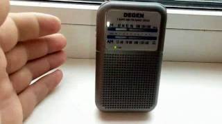 Tecsun PL 360, Tecsun R 908, Degen DE333   Приём УКВ (FM) диапазона в городе