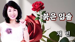 가수-채빈 노래-Cover-[붉은 입술]-(원곡 : 나훈아)-가사 포함.