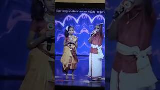 Vishnu performance Saregamapa Li’l Champs Season 4 | கிராமத்து மண்வாசனை - salakku salakku song