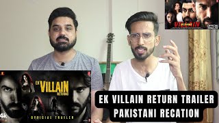 EK VILLAIN RETURNS Official Trailer  | Pakistani Reaction | Funkariyaan