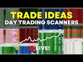 🔴LIVE: Trade Ideas Scanners For Day Trading - Breakouts, Unusual Volume, Reversals, etc! 10/03/24