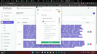 OneSync All In One ERP Desktop demo