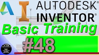 AutoDesk INVENTOR Basic Training 48 ( Rectangular Pattern )