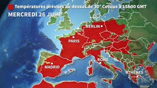 Canicule en Europe | AFP Animé