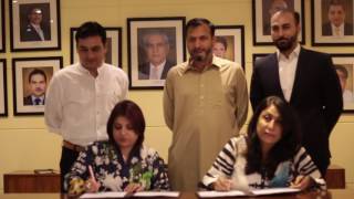 Highlights: MOU signing between PCP and Asia Foundation Pakistan.