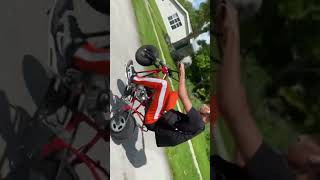 Mini bike wheelies from most wanted mini bike sqaud @minibiketommy521 ​⁠@inthelifewithdaedae