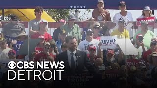 Republican vice presidential nominee JD Vance returns to Michigan