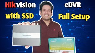 Hikvision eSSD DVR Unboxing and Review | Hikvision eDVR with SSD | Hikvision eSSD DVR  Full Setup