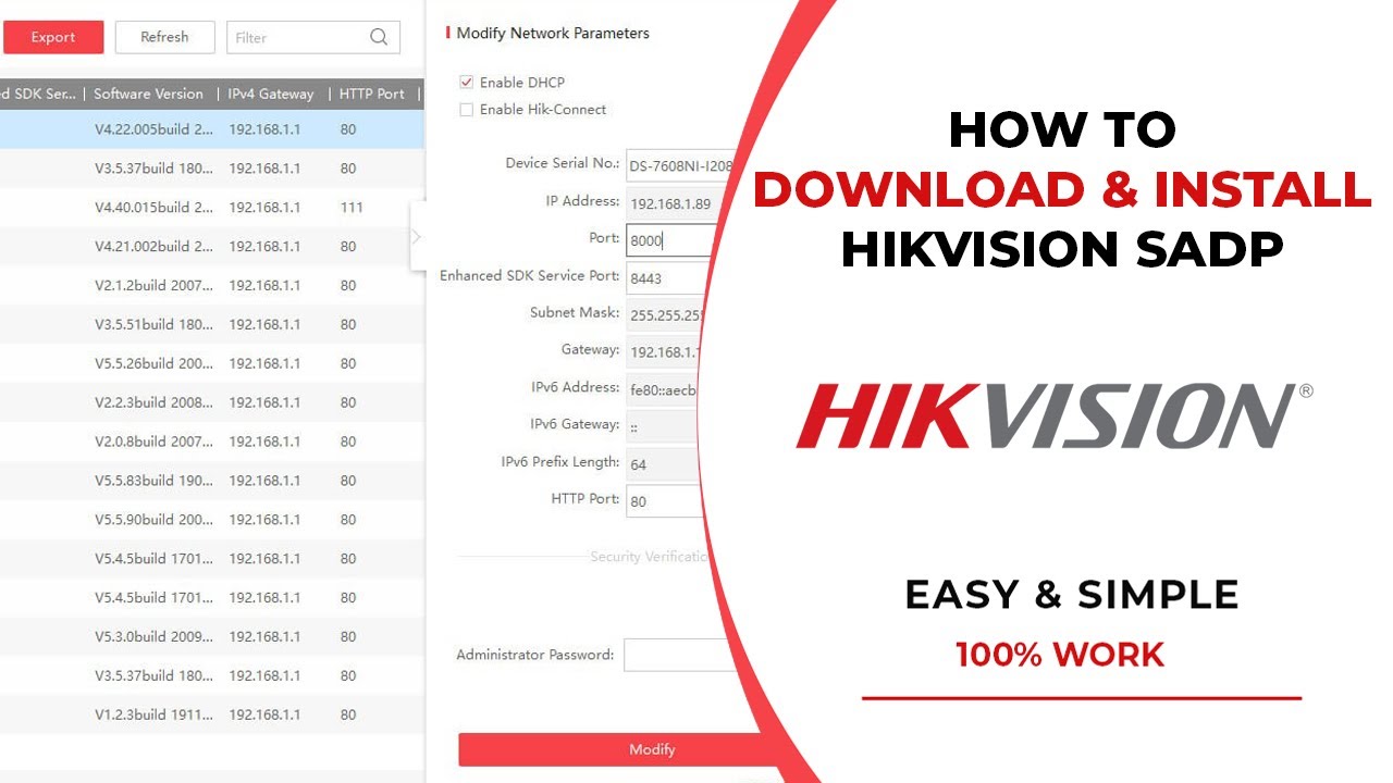 How To Reset Password For Sadp Hikvision 50 Off