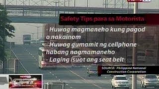 QRT: Safety tips para sa mga motorista