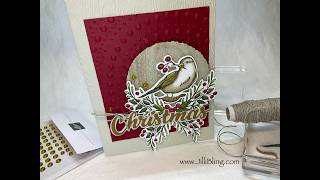 Winterly Tree Tops - Avid Stampers FREE Card Kits (2 of 3) - Natural Classic Card