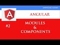 Angular 12 Tutorial 2 |  Angular Modules and Components