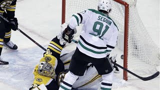 Seguin shows off slick hands, out waits three Bruins for OT goal