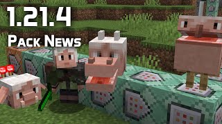 Data \u0026 Resource Pack News in Minecraft 1.21.4!