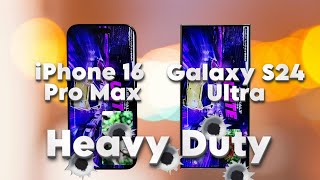 iPhone 16 Pro Max vs Galaxy S24 Ultra Heavy Duty Test - Who Survives🔥?