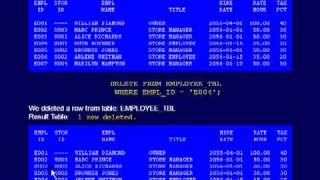 SQL 029 DELETE Command or How can I remove rows of data?
