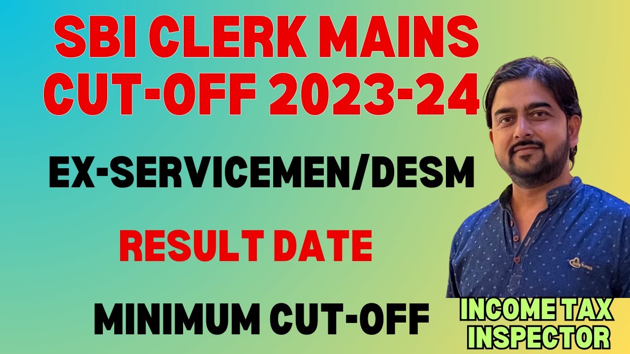 SBI CLERK MAINS EXPECTED CUT-OFF 2023 | #sbi #sbiclerkmains # ...