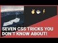 Seven CSS Tricks You Don't Know About!