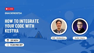 How to Integrate your Code with Kestra