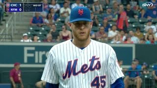 CHC@NYM: Wheeler fans Heyward, side in the 1st