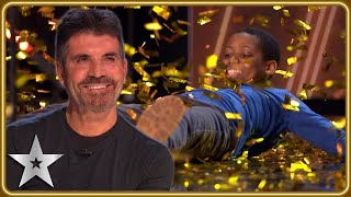 GOLDEN BUZZER is one of the BEST VOICES Simon's ever heard | Auditions | BGT 202