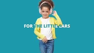 We proudly present the only earmuff specifically designed for kids!