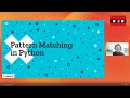Structural Pattern Matching in Python: PEPs 634-636. Daniel Moisset |Py.Amsterdam meetup 10/03/2020