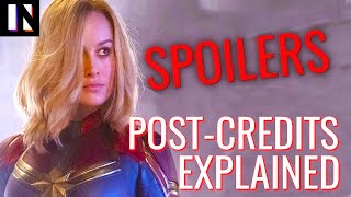 Captain Marvel Post Credit Scene + Avengers Endgame Connection EXPLAINED | Inver