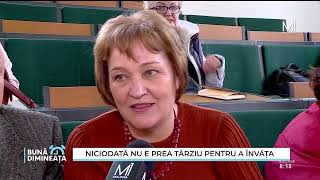 Universitatea Vârstei a Treia – niciodată nu e prea târziu pentru a învăța!