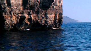 Cliff Jump 20 meters Blue Lagoon on Malta