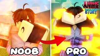 Noob To Pro As Sasuke Uchiha In Anime Story - Part 1 (Roblox)