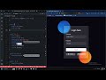 ASMR Programming - Glassmorphism Login Form Design - No Talking (Only HTML CSS)