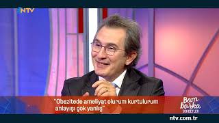 @NTV Prof. Dr. Ahmet Türkçapar: Obezitede ameliyat olurum kurtulurum anlayışı çok yanlış