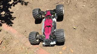 Racing2Learn: 1/8 Monster Truck Losi LST XXL2-E: Backyard Bash