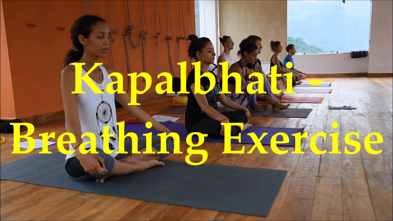 Kapalbhati Pranayama- Breathing Exercise- Sivananda Yoga Class - YouTube