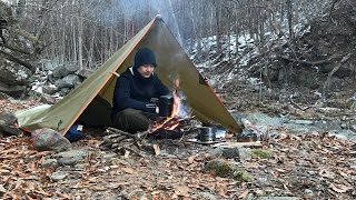 【トリマトリ。】 【渓流でタープ泊してみた1/3】【bushcraft ブッシュクラフト】