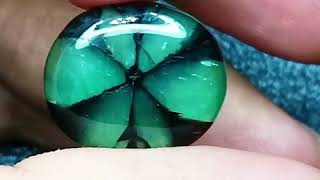 Colombian Trapiche Emerald  ( ce low )